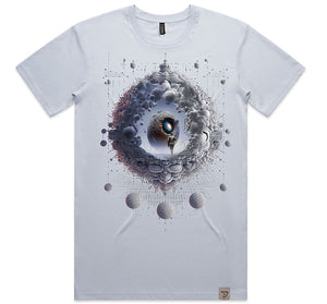 Structured Universe Mens T Powder Grey