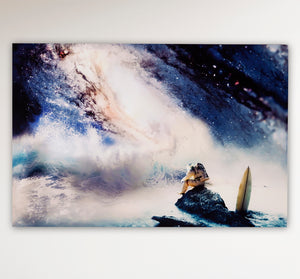 Cosmic Ocean Canvas Print