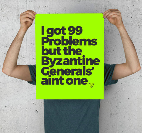Byzantine Generals' Problem 16" X 20" Art Print