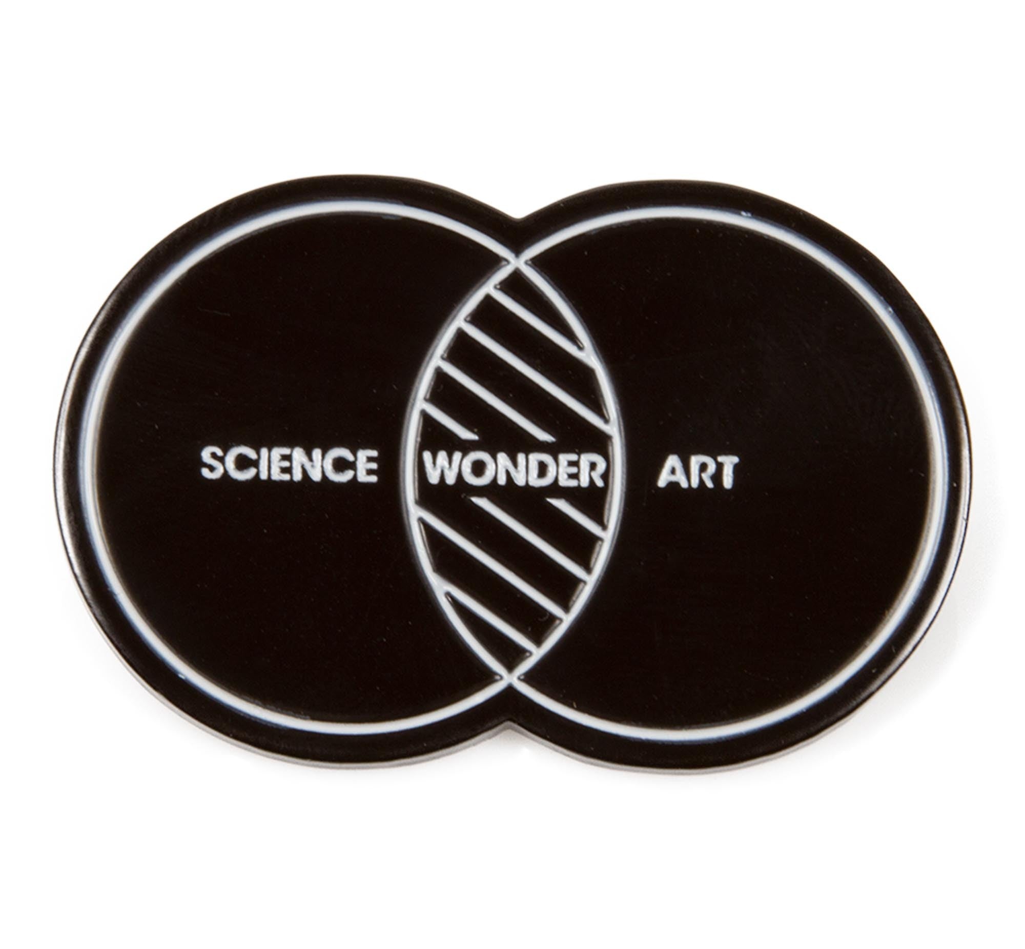 Science Art Wonder Pin