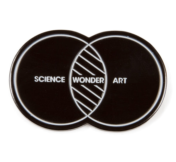 Science Art Wonder Pin